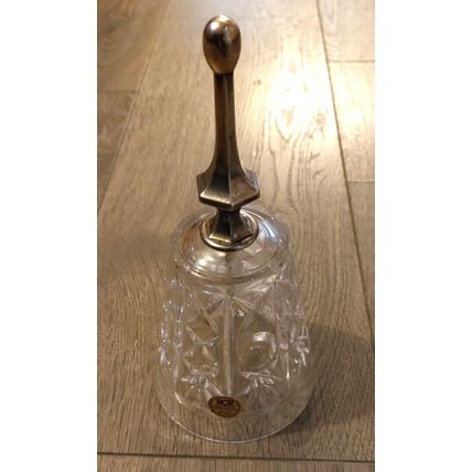 Royal Crystal Rock London Bell 6 7/8 Blown Glass