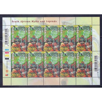 South Africa 1236-1240 MNH Myths Legends The Rain Bull ZAYIX 101623SM122