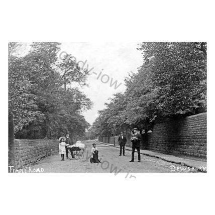 pt0871 - Temple Road , Town , Dewsbury , Yorkshire - print 6x4