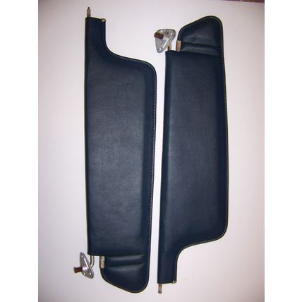 1969 CHRYSLER NEW YORKER BLUE SUNVISORS OEM PAIR NEWPORT