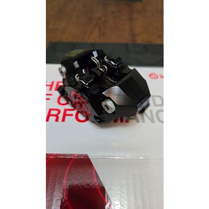 Brembo CNC billet Racing P2 34 84mm black rear brake caliper pads Ducati Honda