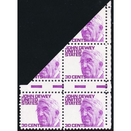 1291 Var, Mint NH 30¢ With Horizontal Gutter Between Error - * Stuart Katz