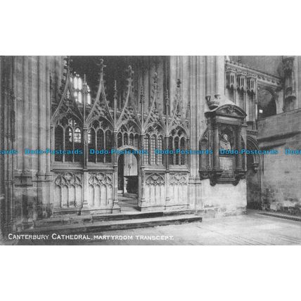 R091069 Canterbury Cathedral. Martyrdom Transcept. E. Crow. 1910