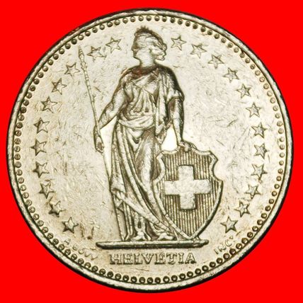 Ⰶ EXTRA STAR (1850-2024): SWITZERLAND ★ 1 FRANC 1996B! 1+B!★LOW START★NO RESERVE