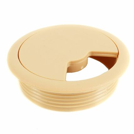 OFFICE DESK GROMMETS 60mm 80mm Cable Tidy Surface Wire Outlet Hole Cover Insert
