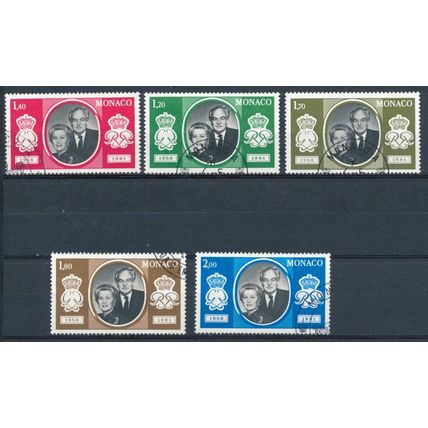 Royal Silver Wedding - Monaco 1981 - F H - MiNr 1465/9