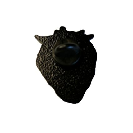 Gothic Strawberry Pin Badge Enamel 2.3 cm x 3.0 cm Horror Collectable Eyes BA219