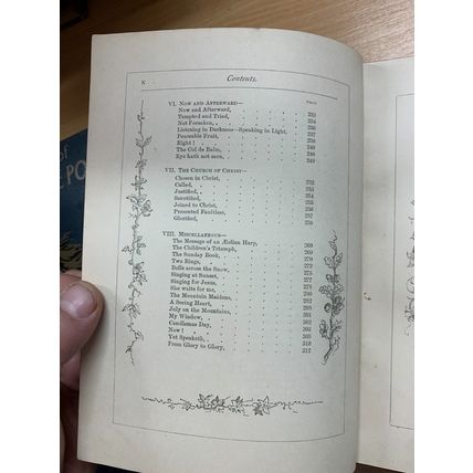 1880 "LIFE MOSIAC" FRANCES RIDLEY HAVERGAL ILLUSTRATED LARGE ANTIQUE BOOK (P5)