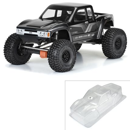 1/6 Cliffhanger High Performance Clear RC Truck Body For SCX6