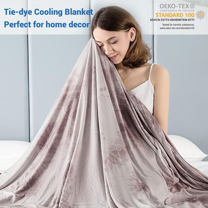 Topcee Cooling Blanket (90"X104"King Size) for Hot Sleepers,Absorbs Heat to Keep