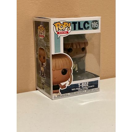 Funko Pop! Rocks: TLC - T-Boz #195 Vinyl Figure (Box & Protector)