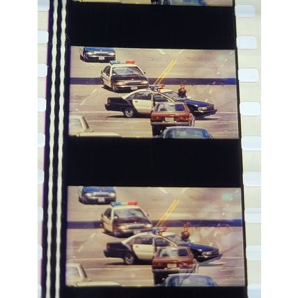 HEAT. Pk SVJ - C064l . 1 STRIP OF 5 - 35MM FILM CELLS