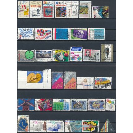 562 Stamp Selection - Netherlands - Used Hinged