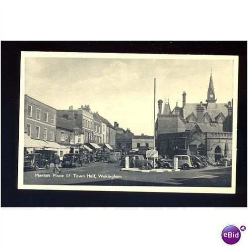 Berkshire WOKINGHAM Market Place Postcard by TVAP (1988)