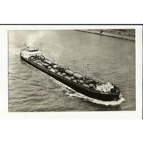 Van Ommeren MV AQUITANIA Company Postcard