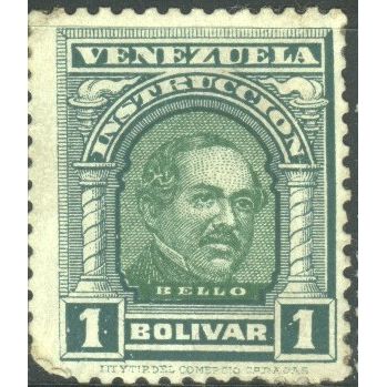 Venezuela 1911 - SG349 - 1b green - Bello - MH