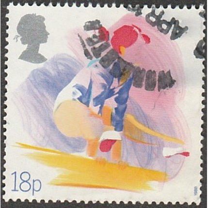 1988 Sports Organisations 18p, Gymnastics Association. Fine Used
