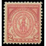 682 2c Massachusetts Fine MNH M07034