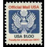 O132 $1 Eagle Fine MNH G0660