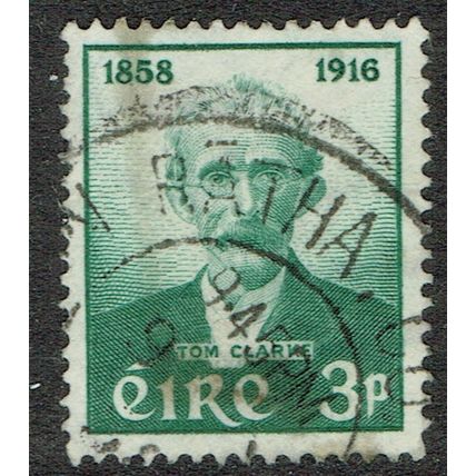 Ireland 1958 Birth Centenary of Thomas Clarke 3d Deep Green SG172 FU
