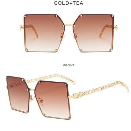 New Women’s Square Len’s Tinted Fashion Sunglasses