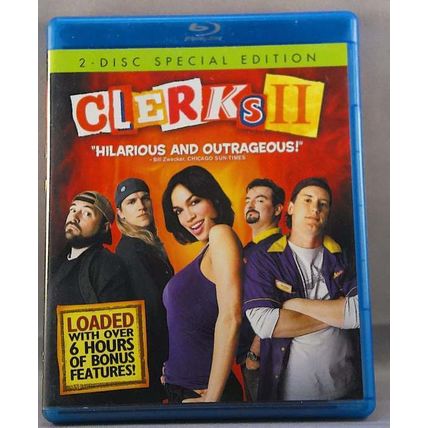 Clerks II Blu-Ray Rosario Dawson Jeff Anderson Jennifer Schwalbach