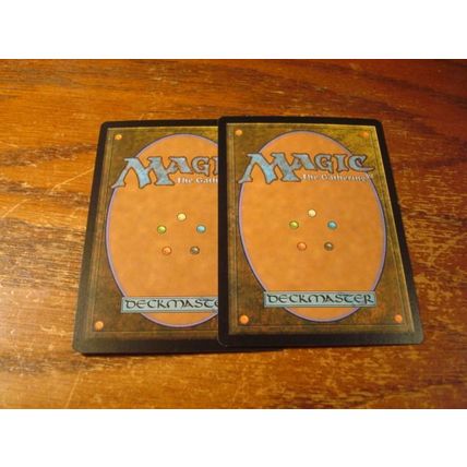 Magic The Gathering, MTG, 2-Cards, 1993-2009, SERPENT OF THE ENDLESS SEA, nm