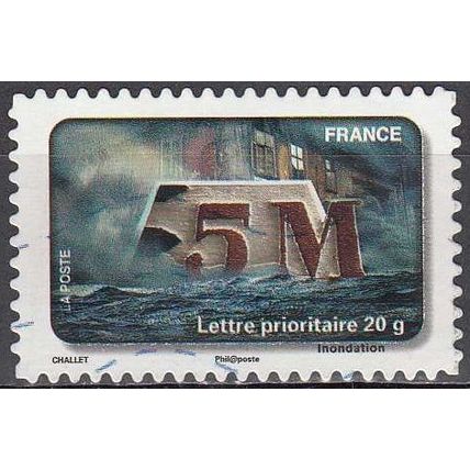 France 2010 Michel 4826 O Cote (2010) 1.10 € Inondations
