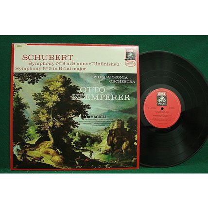 Otto Klemperer - Schubert: Symphony No. 8/Symphony No. 5 - RL 32038 - NM