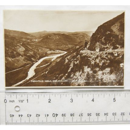 vintage postcard Dolgelley, Precipice Walk