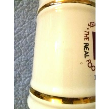 HARVARD UNIVERSITY THE REAL FOOTBALL CENTENNIAL 1874-1974 CERAMIC TANKARD