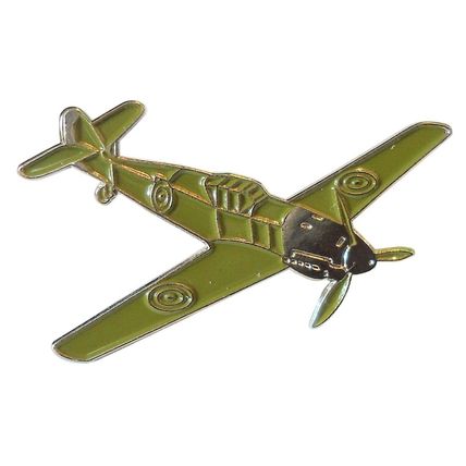 WW2 German Messerschmitt BF109 Battle of Britain Enemy Military Aircraft Badge
