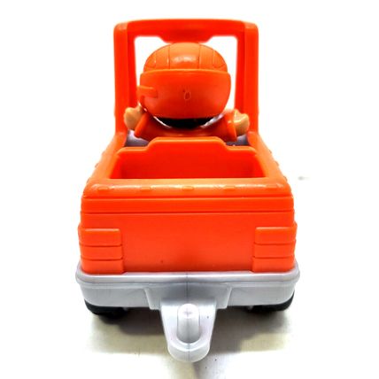 Fisher-Price Little People Orange Jeep Truck Help A Friend Racing 2017 (G4)