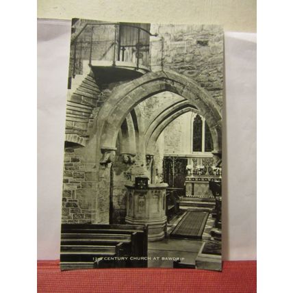BAWDRIP CHURCH, SOMERSET unused vintage postcard RP dated 1969 /