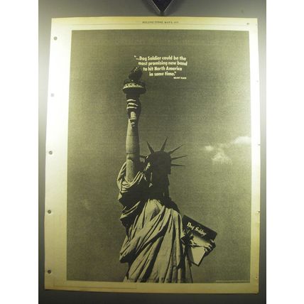 1975 Dog Soldier Album Ad - Dog Soldier could be the most promising new band