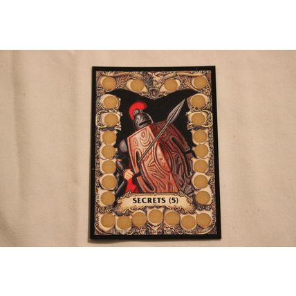 Secrets(5):Secrets of Vangoria 1993 Merlin Battle Cards NO. 137