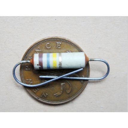 180KΩ Carbon Ceramic Erie 1 Watt Resistors x2. New Old Stock. For Quad II Amp