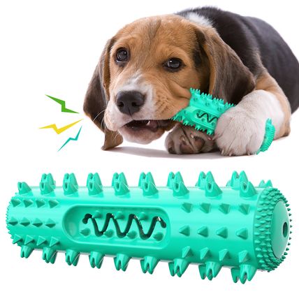 Pet Supplies Vocal Pet Dog Teething Stick Cleaning Dog Toothbrush Vent Chewing D