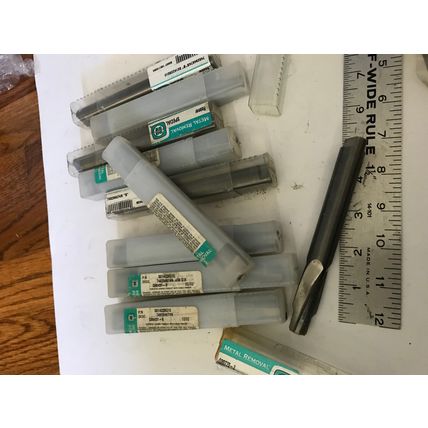 LOT 2 METAL REMOVAL 748294674N B,020770-2,0.433" DIA CARBIDE REAMER M.R.I.T,EM