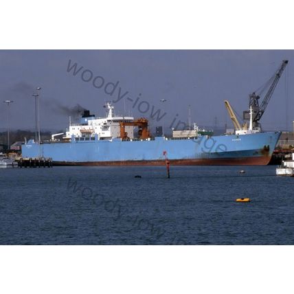 SQ1670 - Norwegian RoRo Cargo Ship - Seahorse , built 1978 - photograph 6x4