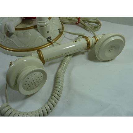 Vintage Telemania Disney Minnie Mouse Landline Phone Pushbutton* WORKS