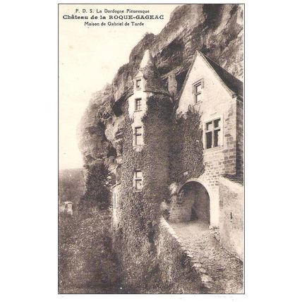 24 - LA ROQUE GAGEAC - LE CHATEAU - MAISON DE GABRIELLE DE TARDE