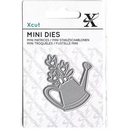 Xcut. Floral Watering Can Die. Die Cutting Cardmaking Scrapbooking Crafts