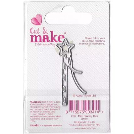 Cut & Make. Wand Die. Die Cutting Cardmaking Scrapbooking Crafts