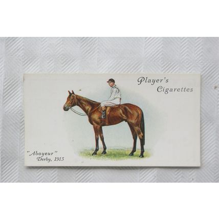 1933 Players Derby & Grand National Winners No. 6 Aboyeur, Derby 1913