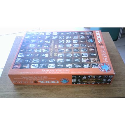 FAMOUS WRITERS Jigsaw Puzzle (1000 Piece) Eurographics