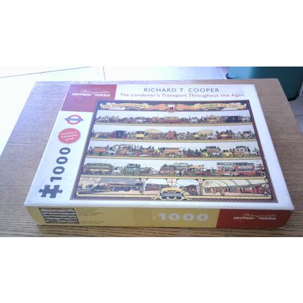 THE LONDONER'S TRANSPORT THROUGHOUT THE AGES Jigsaw (1000 Piece) Pomegranate