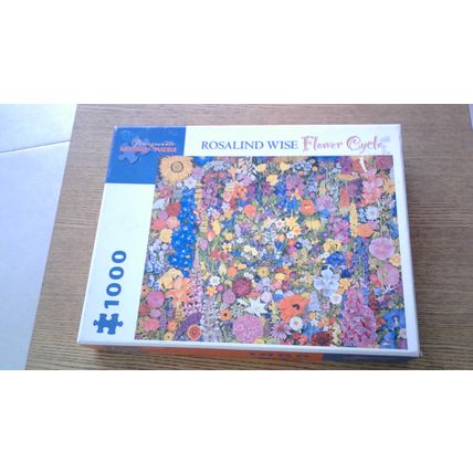 FLOWER CYCLE by Rosalind Wise Jigsaw Puzzle (1000 Piece) Pomegranate