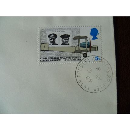 1969 GB Aircraft 5d stamp Bromley Gardens Bromley Kent handstamp cancel SG791