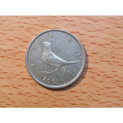 Croatia 2001 1 Kuna Coin